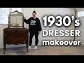 Reviving the Past | A Sleek Update for a 1930s Vintage Dresser