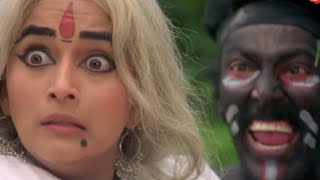 माधुरी फस गई आदिवासीयो के बीच | Best Comedy Scene | Raja Movie