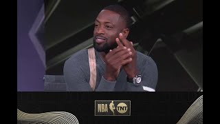 Dwyane Wade and Shaq Tell Stories From The NBA 75 Ceremony | NBA on TNT