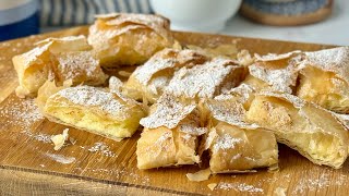 Deliciously Flaky Bougatsa Parcels: A Taste Of Greece!