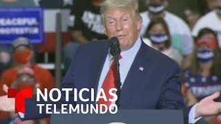 Trump asegura haber hecho más por los hispanos que Biden | Noticias Telemundo