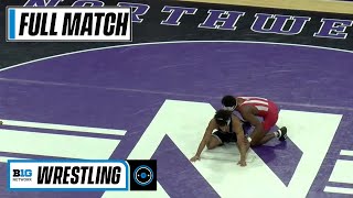 174: #7 Carter Starocci (Penn State) vs. DJ Washington (Indiana) | 2021 B1G Wrestling