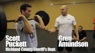 CrossFit - WOD 111221 Demo with Greg Amundson