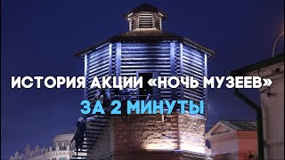 История акции «Ночь музеев» за 2 минуты