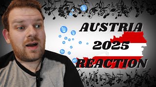 ESC 2025 | 🇦🇹 AUSTRIA 🇦🇹 REACTION | JJ - WASTED LOVE