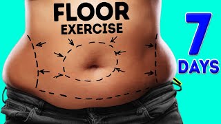 FLOOR EXERCISE - GET FLAT STOMACH IN 7 DAYS | MUST TRY