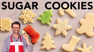EASY No Spread Sugar Cookies Recipe