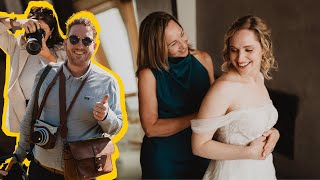 Behind the Scenes Wedding Photography with Settings!
