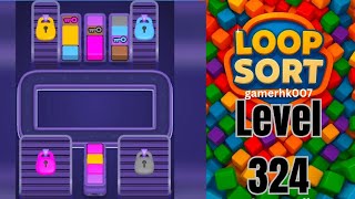 Loop Sort Level 324 hard level Walkthrough Solution