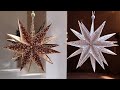 Volumetric Paper Star * 3D Folding Paper Craft for Home Decoration * Christmas Ornaments