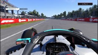 F1 2022　エルマノス・ロドリゲス・サーキット　アタックラップ