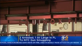 2 Arrested, 1 At Large In Alleged FL To NYC Gun Smuggling Ring