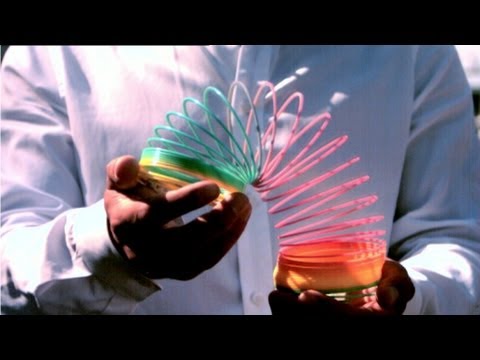 How Does A Slinky Fall Youtube