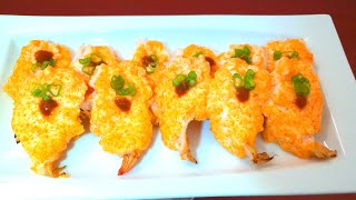 [SUB] [Grilled Shrimp w/Masago] It's a really delicious wonderful Shrimp dish.