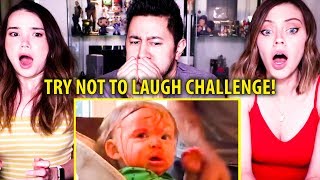 TRY NOT TO LAUGH CHALLENGE: FUNNY KIDS FAILS VINES COMPILATION | Reaction!