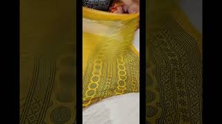 printed saari, Sandha saari video jayesh katlery