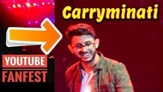 Why CarryMinati did not perform in YTFF Mumbai ?????