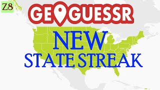 NEW USA State Streak Mode on Geoguessr!