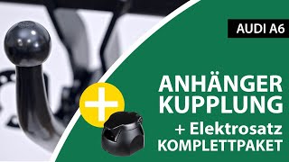 Anhängerkupplung starr AUDI A6  | Brink Komplettsatz + Montage von Rameder