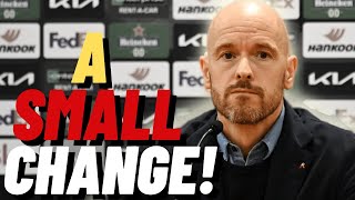 Why Ten Hag Needs To Make THIS Change Against Barcelona!