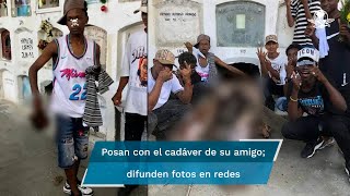 Profanan tumba de su amigo asesinado, se toman fotos y las suben a redes