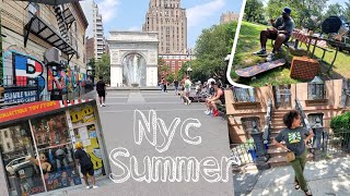 Thrifting + Lunch in Bushwick Brooklyn | The Village Nyc x Toy Tokyo| Nyc summer vlog