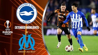 Brighton vs. Marseille: Extended Highlights | UEL Group Stage MD 6 | CBS Sports Golazo