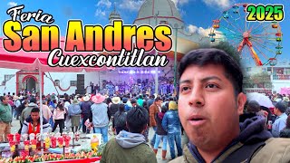 Vlog - Feria de san andres cuexcontitlan  2025