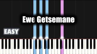 SbuNoah - Ewe Getsemane | EASY PIANO TUTORIAL by SA Gospel Piano