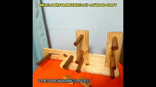 How to Make Your Own Inkle Loom - DIY Wood Working Mother's Day Special