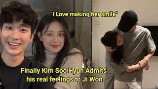 Kim Soo Hyun Officially Admits his Feelings with Kim Ji Won😭♥️♥️♥️