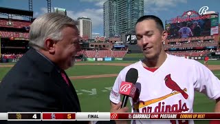 Edman on back-to-back walk-offs: 'A lot more fun when you win'