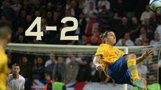 Zlatan Ibrahimović vs England|HD 1080i|by IsaacFutbol4hd