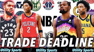 🔴 NBA Trade Deadline Livestream I Suns, Raptors, Mavericks, Heat, Lakers and more NBA Trade Rumors