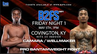 B2 Fighting Series 181 | Malcolm Wellmaker vs Zakariya Camara 135 PRO