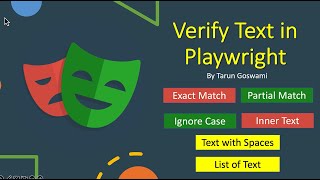 Playwright Verify Text
