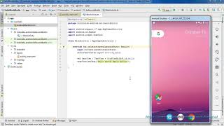 Create Hello World in Kotlin Android using Android Studio 3 - Android Kotlin Tutorial for beginners