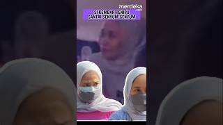 Si Kembar Rihana \u0026 Rihani Senyum-Senyum Depan Polisi #merdekadotcom #viralshort #besmart