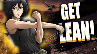 Get Lean Like MIKASA | Full Attack on Titan Fitness Plan