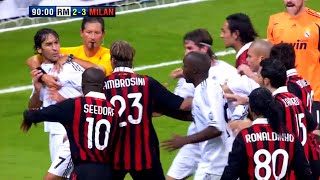 Crazy Match! Real Madrid vs AC Milan #UCL 2009-2010 Group Stage HD Kaká, Benzema, Pirlo, Ronaldinho