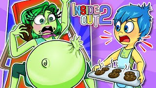 [INSIDE OUT PAPER] Rescue Pregnant Disgust \u0026 Joy's Risky Feast! | Joy x Disgust Squishy Papier