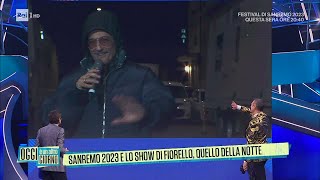 Sanremo 2023 e lo show di Fiorello, quello della notte - Oggi è un altro giorno 09/02/2023