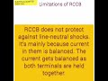 Residual Current Circuit Breaker (RCCB) Electrical smarter every day