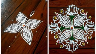 Easy Rangoli Tips and Tricks |Simple, ASMR, Satisfying Rangoli|Kolam, Rangoli #rangoli #shorts #art