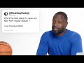 Dwyane Wade Answers Basketball Questions From Twitter  Tech Support  WIRED