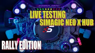 Simagic Neo X Hub Live Testing - Simpit Rally League - EA WRC - Group A - Round 3 Safari Rally Kenya