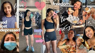 HOW TO RECOVER FROM AN EATING DISORDER (my story, what to eat, calories, food freedom, etc.)