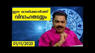 വിവാഹതടസം  കാരണം  | Kudamaloor Sarma | Astrology | Bhagyavaram |