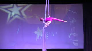 157 Хайлова Лера 3 1 3 Дети 12 14 лет ВОЗДУШНЫЕ ПОЛОТНА СОЛО   АМАТОРЫ Pole\u0026Aerial Talent 2021