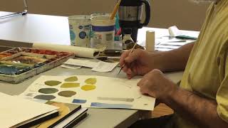 Learn How To Paint Houses & Fences - Watercolor Class 🏠